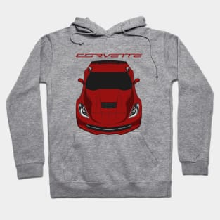 Corvette C7 - Long Beach Red Hoodie